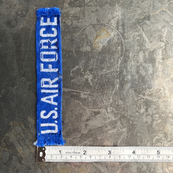 U.S. AIR FORCE blue tape patch - Picture 8 of 9